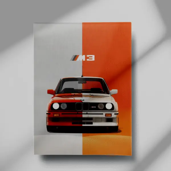 BMW-M3 Cuadro Metálico BMW M3