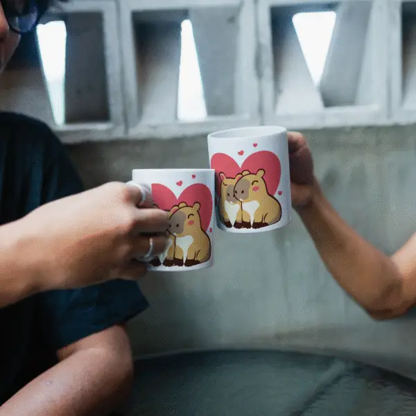 Capibara Duo Tazas Capibaras