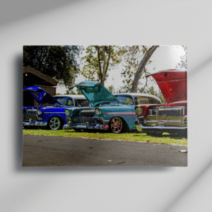 Cuadro Metálico Carros Clásicos