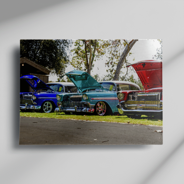 Cuadro Metálico Carros Clásicos