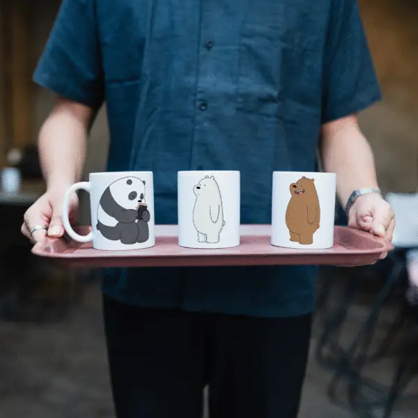 Tazas Trío “Escandalosos”