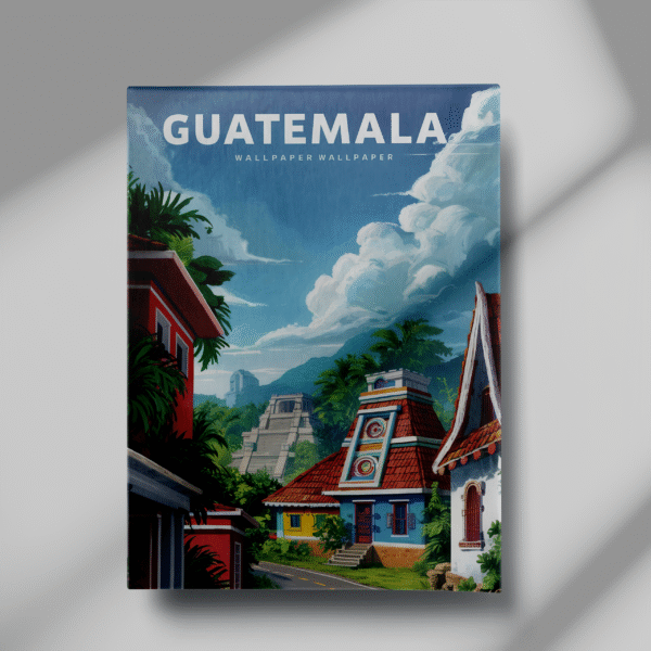 Guatemala Cuadro Metálico Guatemala