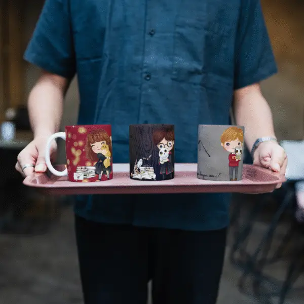 Tazas Trío “Harry, Ron y Hermione”