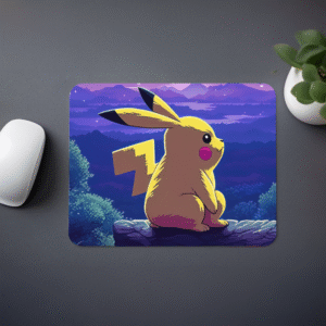 Pikachu Mousepad Pokemon Pikachu