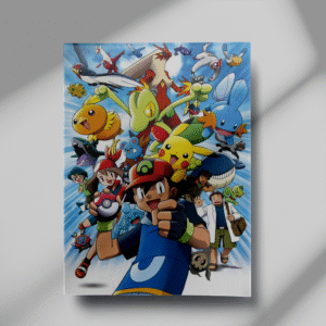 Pokemon Cuadro Metálico Pokémon