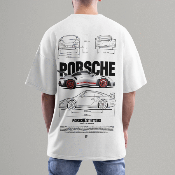 Porsche-4 Playera Oversize Porsche 911 GT3 RS