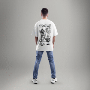 Tom-and-jerry-2 Playera Oversize Tom And Jerry