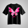 Playera Oversize "Mariposa Neón" – Edición Omar Courtz