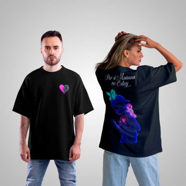 Playera Oversize "Silueta y Soledad" – Edición Omar Courtz