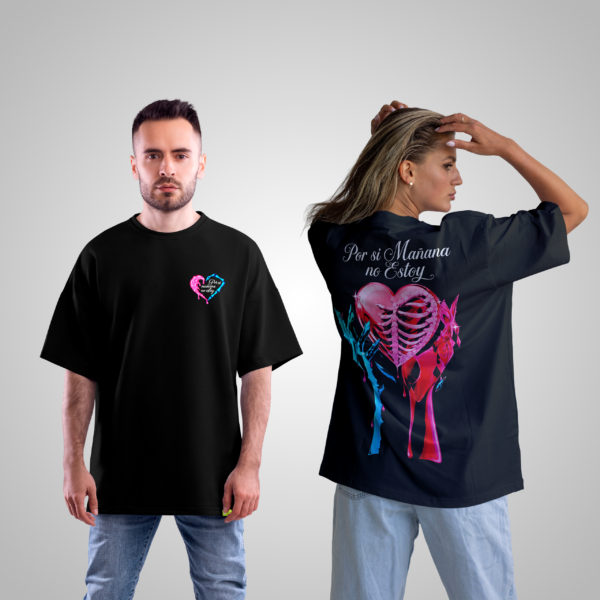Playera Oversize "Corazón Dual" – Edición Omar Courtz